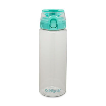 Green Tea Cool Gear® Cylinder Bottle with Halo Lid - 32 Oz. plain