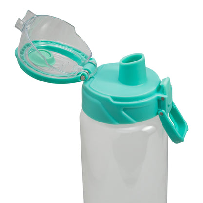 Green Tea Cool Gear® Cylinder Bottle with Halo Lid - 32 Oz. plain