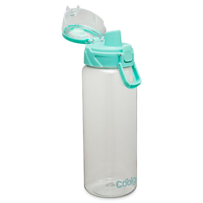 Green Tea Cool Gear® Cylinder Bottle with Halo Lid - 32 Oz. plain