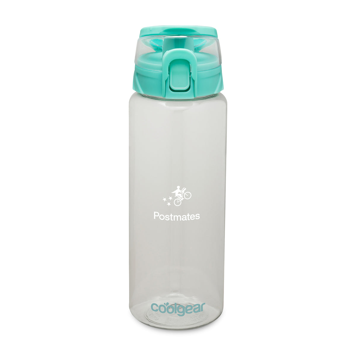 Green Tea Cool Gear® Cylinder Bottle with Halo Lid - 32 Oz.