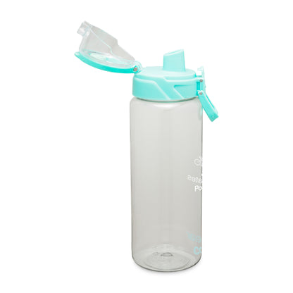 Green Tea Cool Gear® Cylinder Bottle with Halo Lid - 32 Oz.