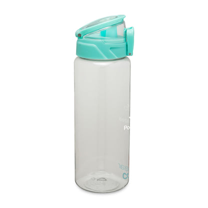 Green Tea Cool Gear® Cylinder Bottle with Halo Lid - 32 Oz.