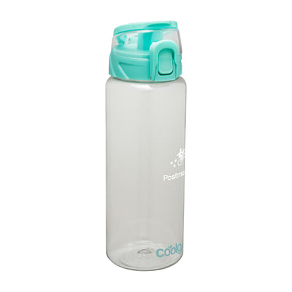 Green Tea Cool Gear® Cylinder Bottle with Halo Lid - 32 Oz.