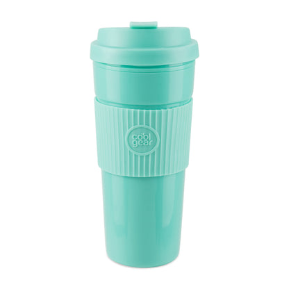 Green Tea Cool Gear® Eco 2 Go Coffee Tumbler - 19 Oz. plain