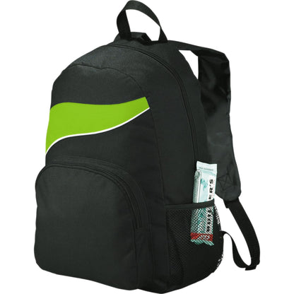Green Tornado Deluxe Backpack plain