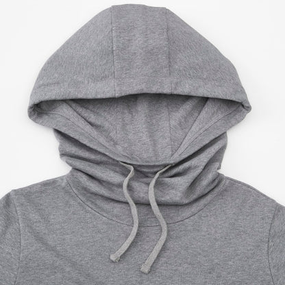 Grey tentree Organic Cotton Banshee Hoodie - Women's plain