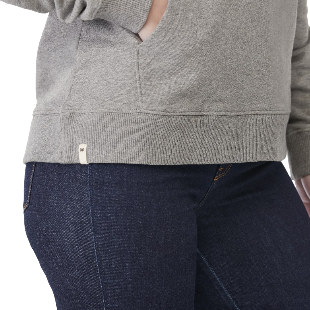 Grey tentree Organic Cotton Classic Hoodie - Women's