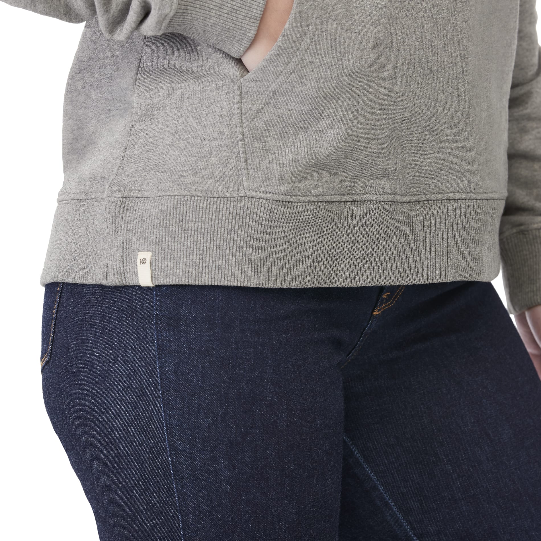 Grey tentree Organic Cotton Classic Hoodie - Women's