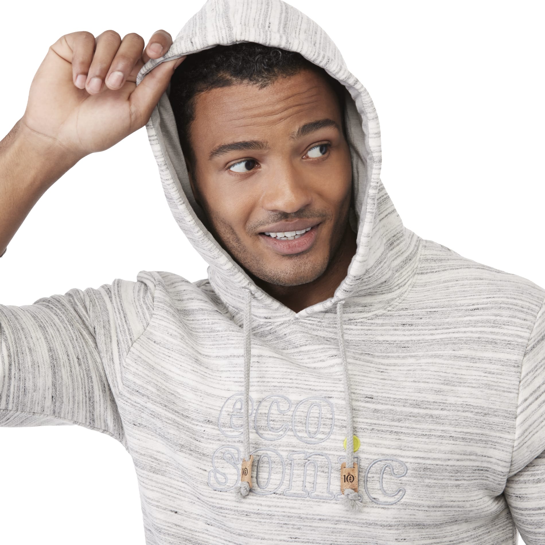 Grey tentree Space Dye Classic Hoodie - Men's