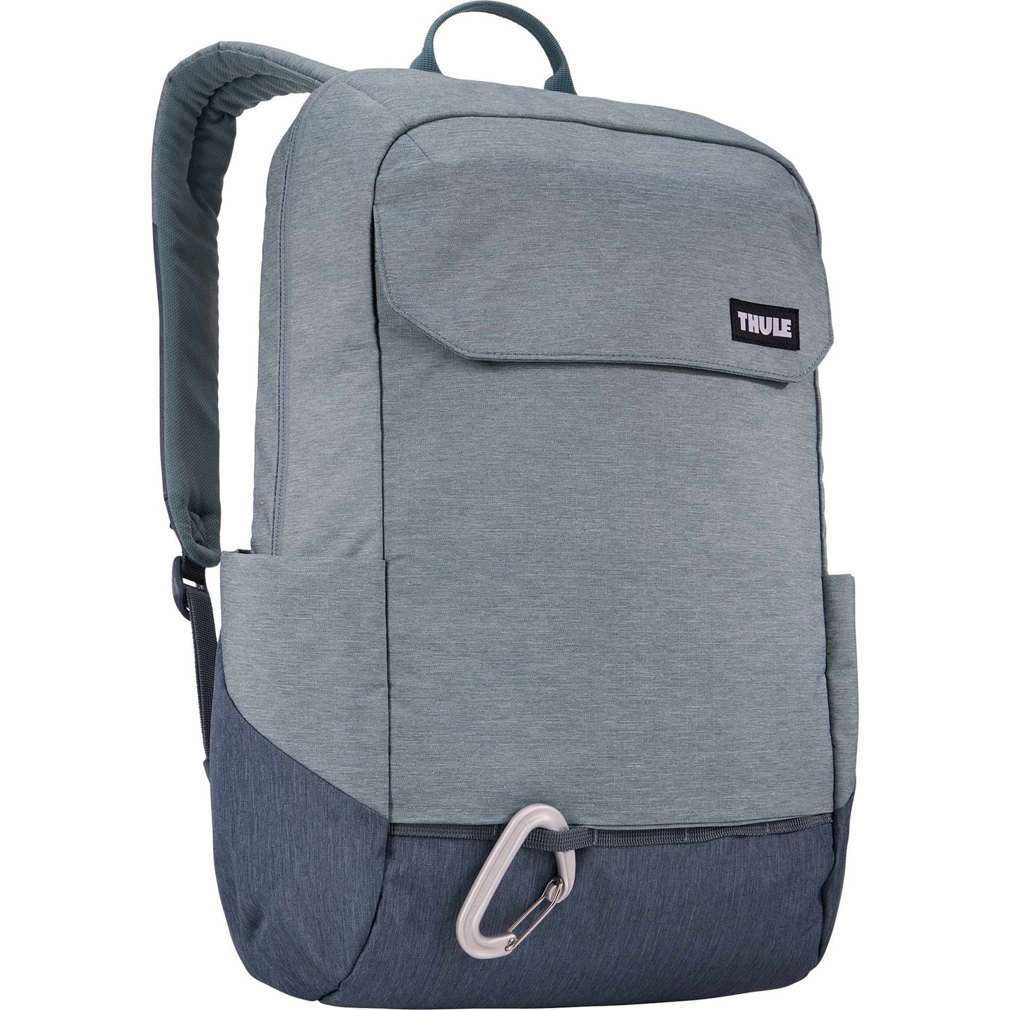 Grey Thule Lithos 20L Recycled Laptop Backpack plain