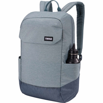 Grey Thule Lithos 20L Recycled Laptop Backpack plain