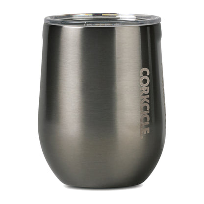 Gunmetal CORKCICLE® Stemless Wine Cup - 12 Oz. plain