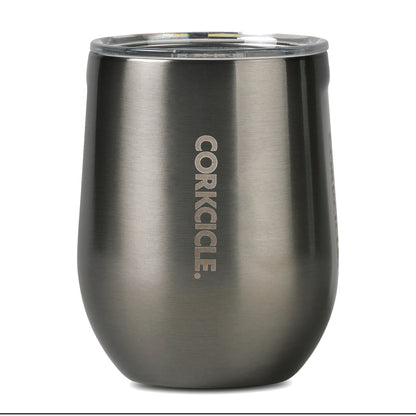 Gunmetal CORKCICLE® Stemless Wine Cup - 12 Oz. plain