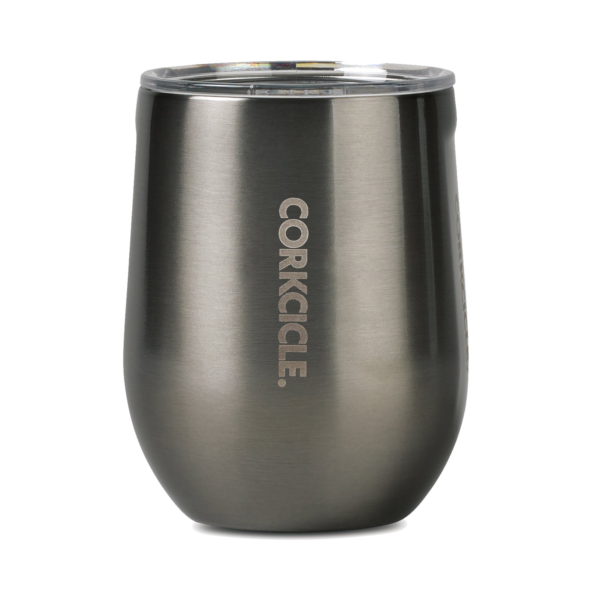 Gunmetal CORKCICLE® Stemless Wine Cup - 12 Oz.