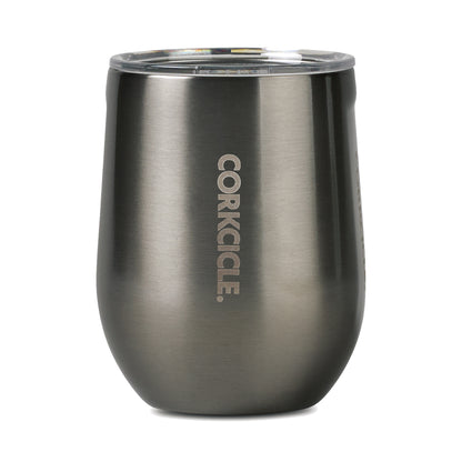 Gunmetal CORKCICLE® Stemless Wine Cup - 12 Oz.