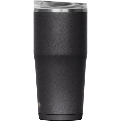 Left View of Black Camelbak Thrive Leakproof Tumbler 20oz plain