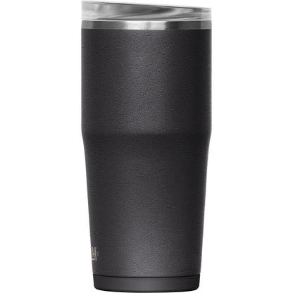 Left View of Black Camelbak Thrive Leakproof Tumbler 20oz plain