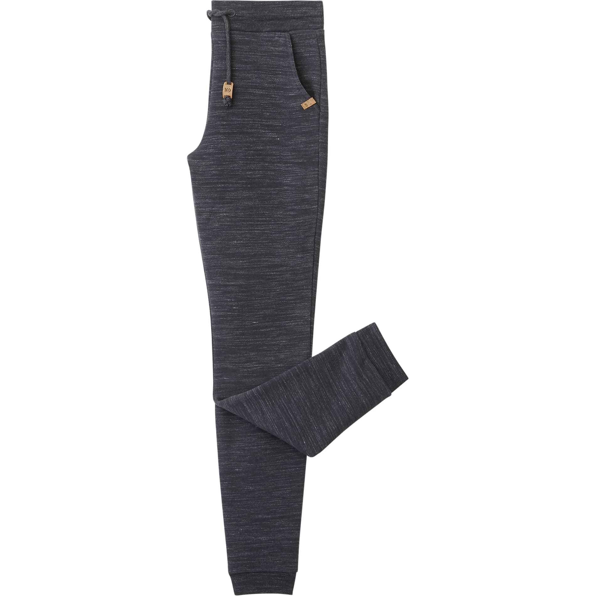 Left View of Black tentree Bamone Sweatpant - Women's plain