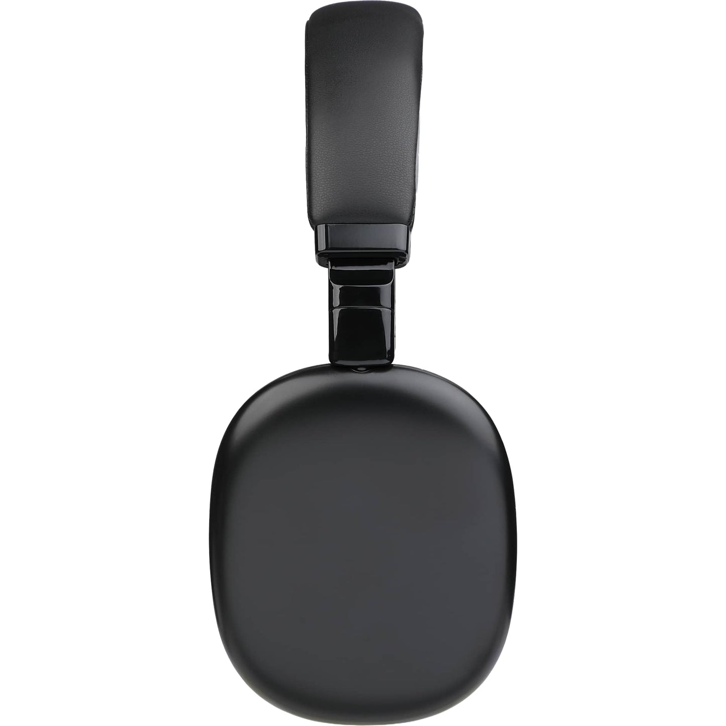 Left View of Black Zen Pods Bluetooth Headphones with ANC plain