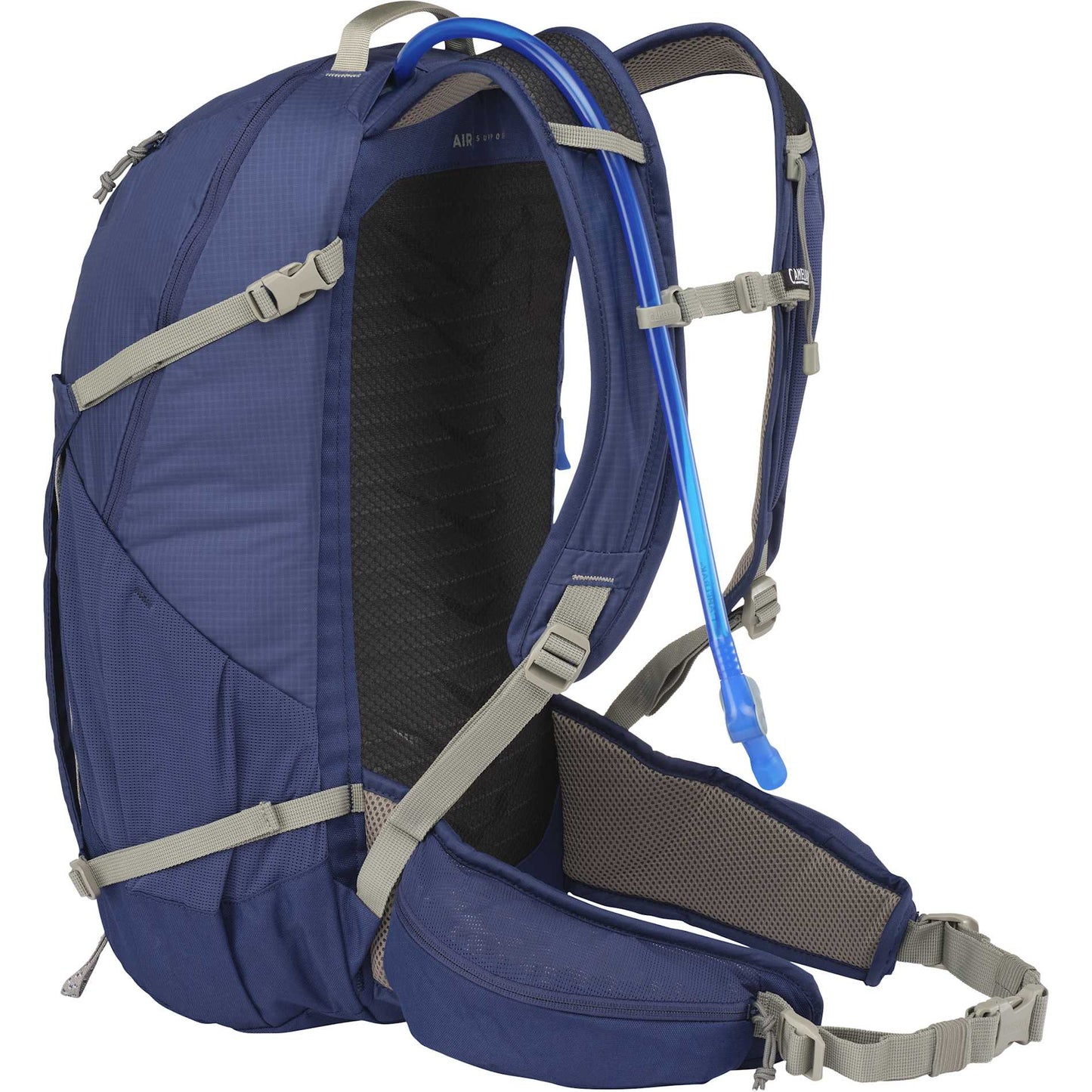 Left View of Blue Camelbak Rim Runner x30 Hydration Pack
