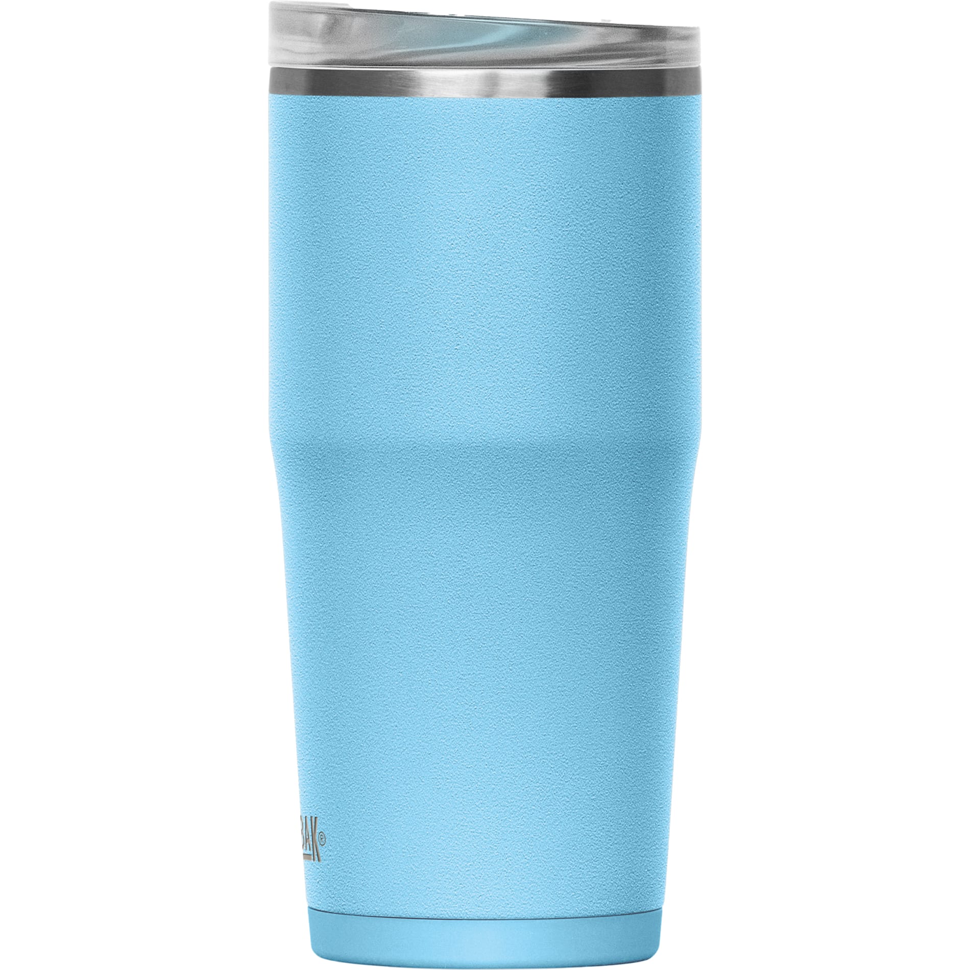 Left View of Blue Camelbak Thrive Leakproof Tumbler 20oz plain