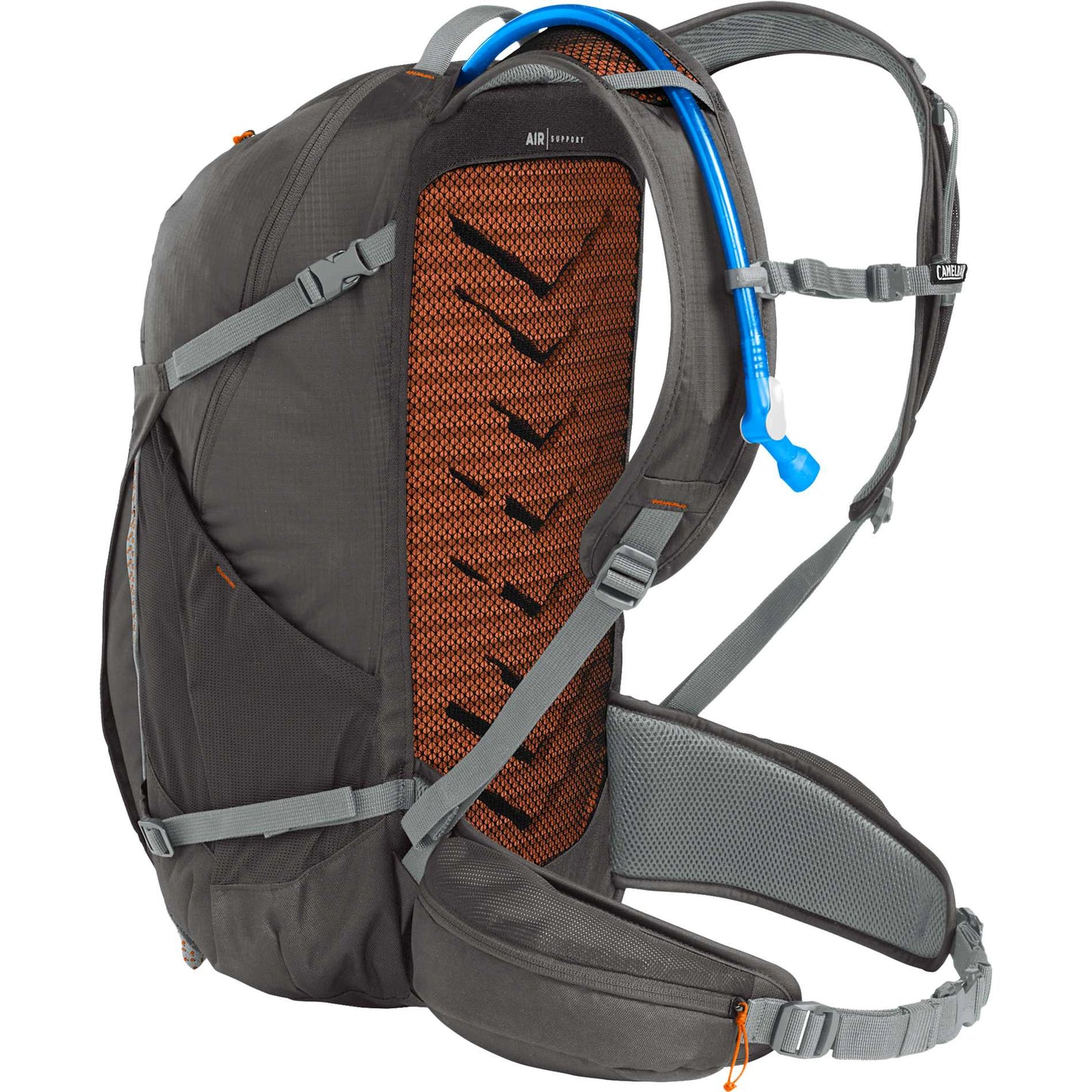 Left View of Gray Camelbak Rim Runner x30 Hydration Pack