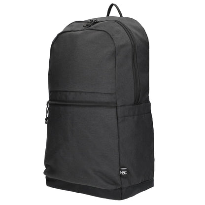 Left View of Gray Merchant & Craft Recycled 17" Laptop Backpack plain