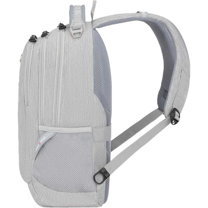 Left View of Gray Swiss Gear Frost Peak Computer Backpack