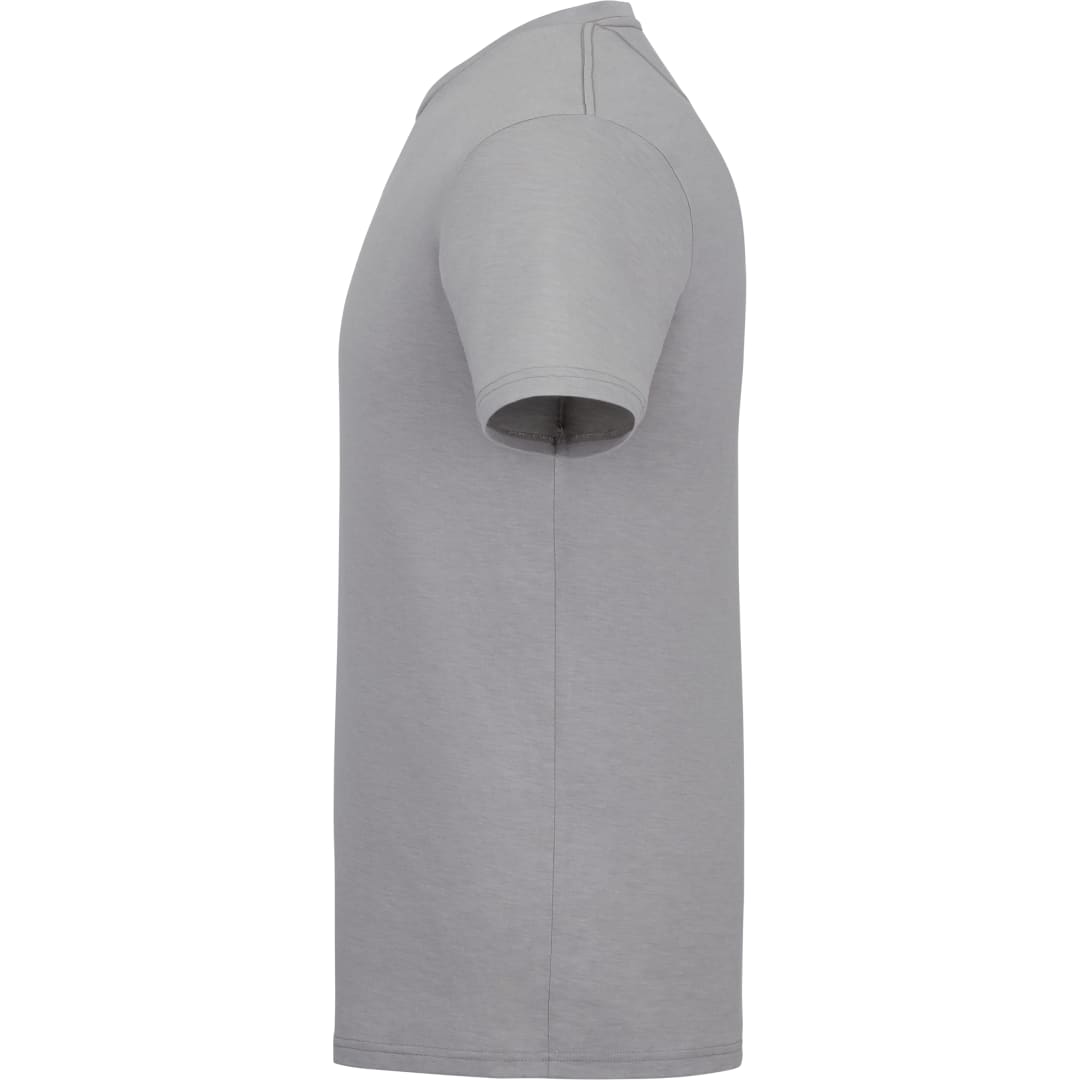 Left View of Gray tentree TreeBlend Classic T-Shirt - Men's plain
