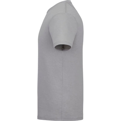 Left View of Gray tentree TreeBlend Classic T-Shirt - Men's plain
