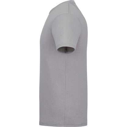 Left View of Gray tentree TreeBlend Classic T-Shirt - Men's plain