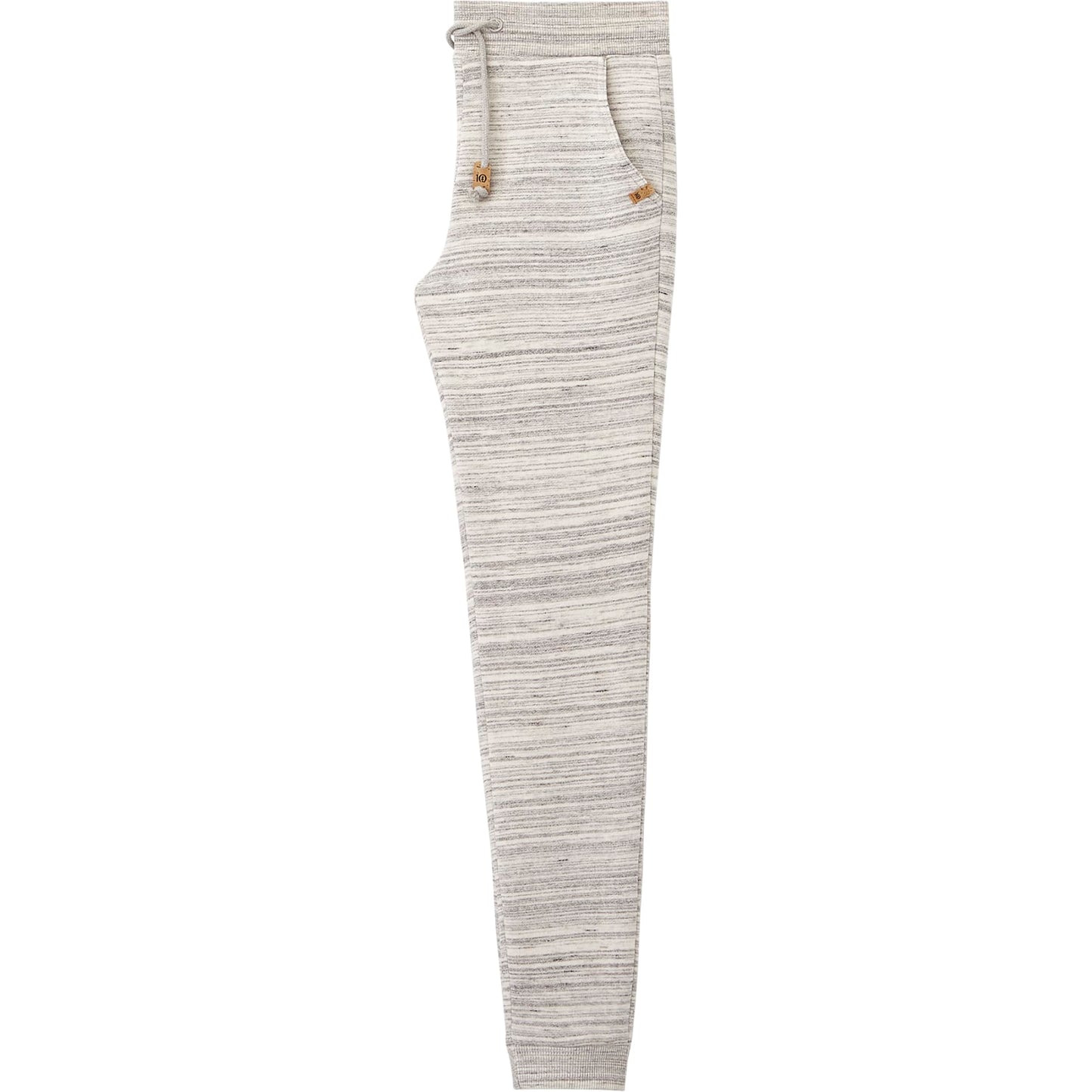 Left View of Grey tentree Bamone Sweatpant - Women's plain