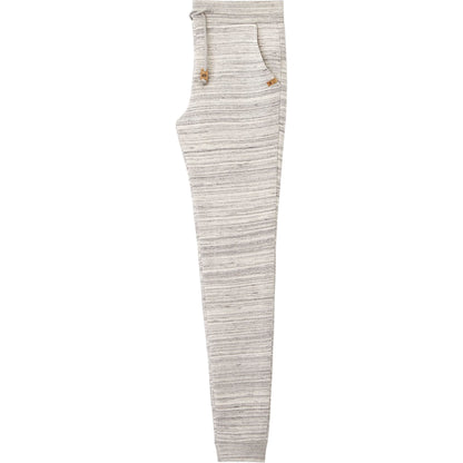 Left View of Grey tentree Bamone Sweatpant - Women's plain