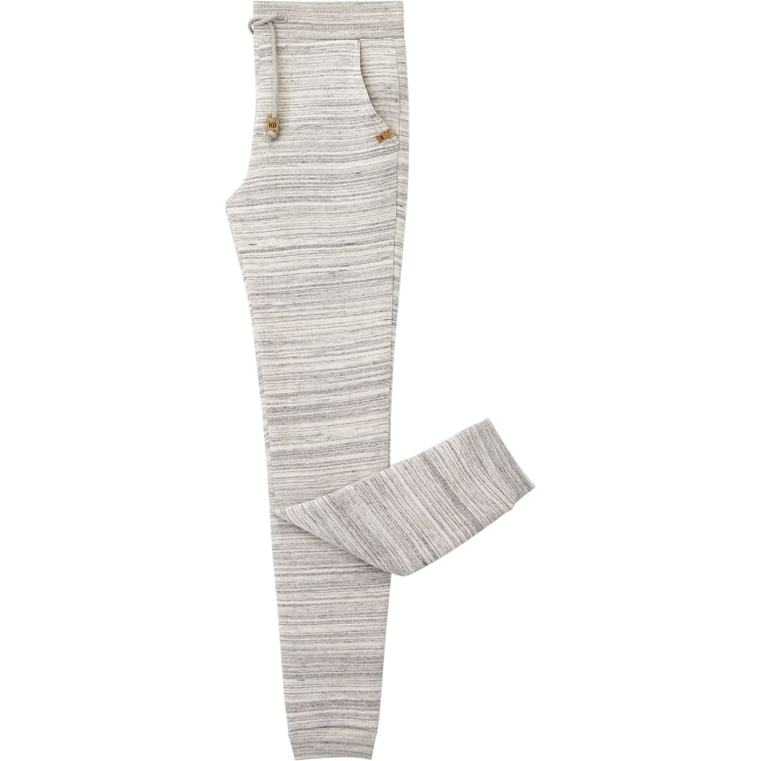 Left View of Grey tentree Bamone Sweatpant - Women's plain
