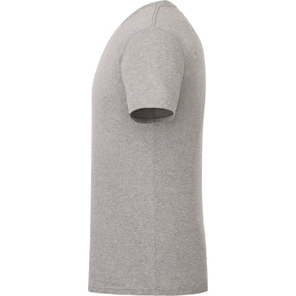 Left View of Grey tentree Organic Cotton Short Sleeve Tee - Men's plain