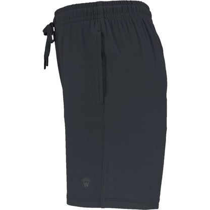 Left View of Grey WELLABLE Women's Knit Short plain