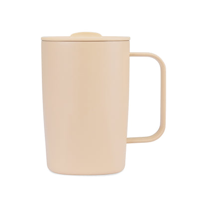 Light Peach Aviana™ Rowan Recycled Mug - 15 Oz. plain