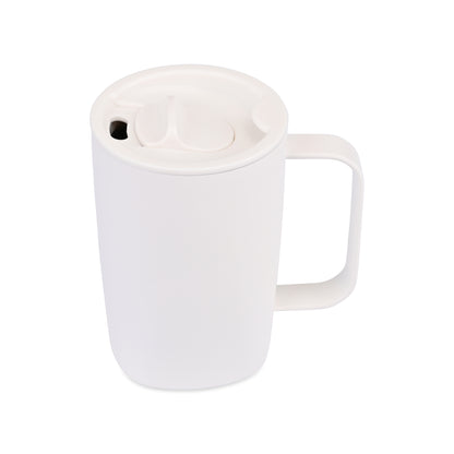 Marshmallow Aviana™ Rowan Recycled Mug - 15 Oz. plain