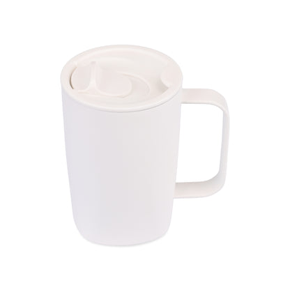 Marshmallow Aviana™ Rowan Recycled Mug - 15 Oz. plain