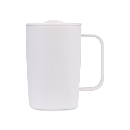 Marshmallow Aviana™ Rowan Recycled Mug - 15 Oz. plain