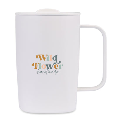 Marshmallow Aviana™ Rowan Recycled Mug - 15 Oz.