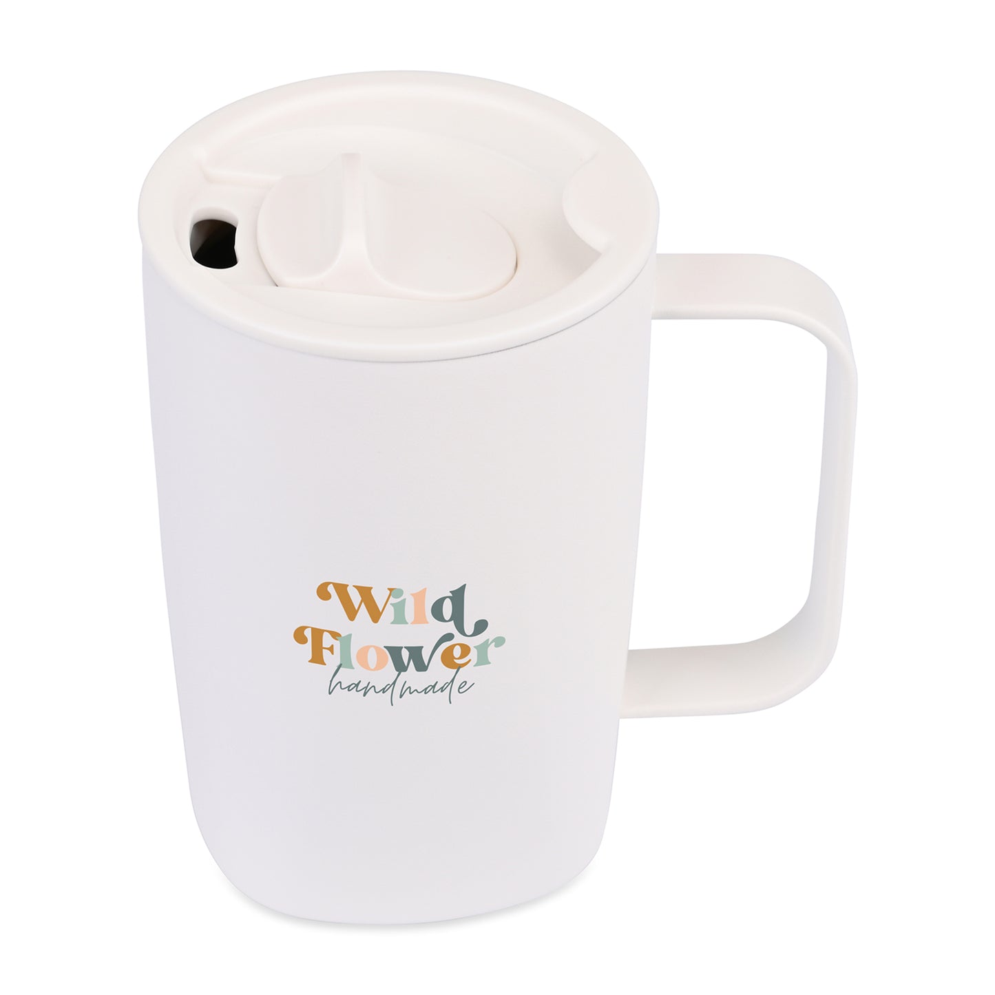 Marshmallow Aviana™ Rowan Recycled Mug - 15 Oz.