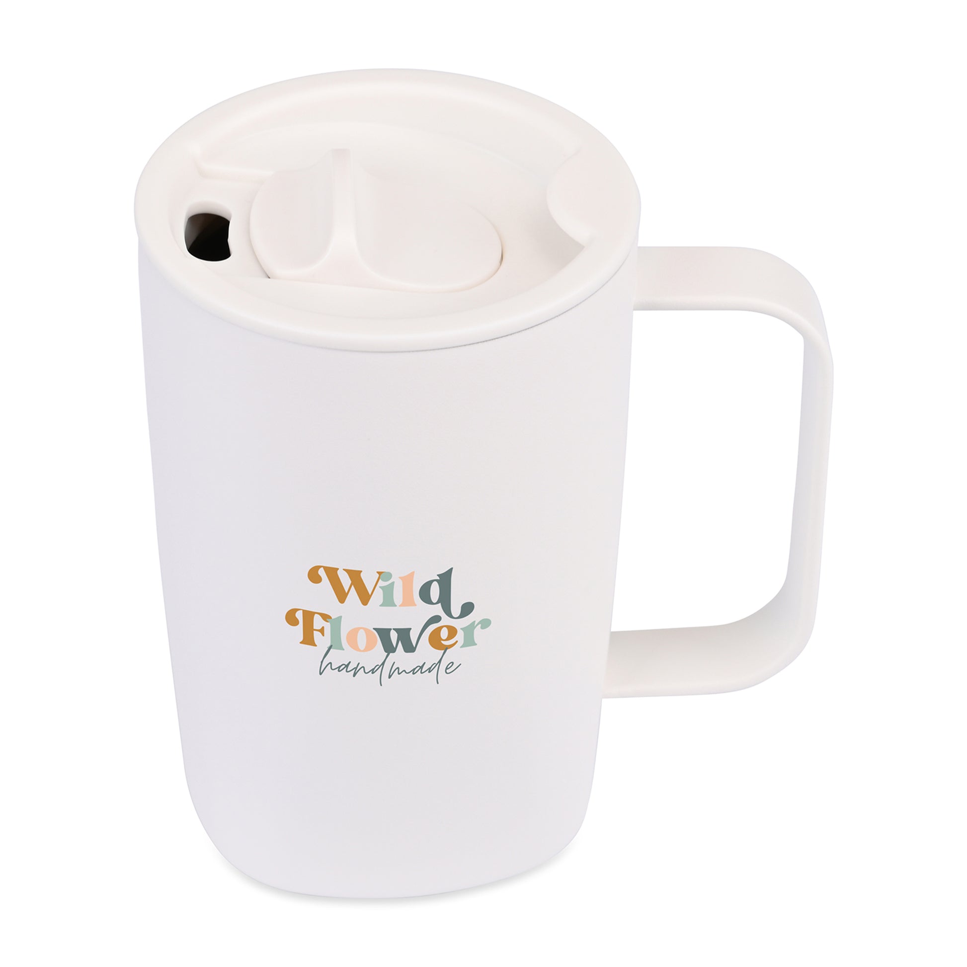 Marshmallow Aviana™ Rowan Recycled Mug - 15 Oz.