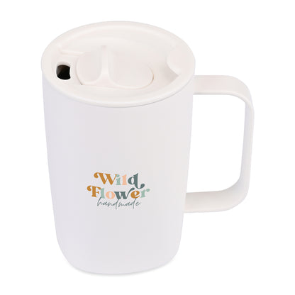 Marshmallow Aviana™ Rowan Recycled Mug - 15 Oz.