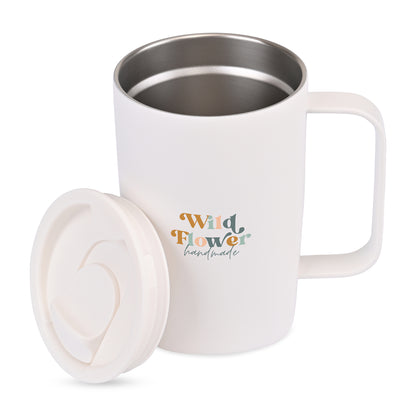 Marshmallow Aviana™ Rowan Recycled Mug - 15 Oz.