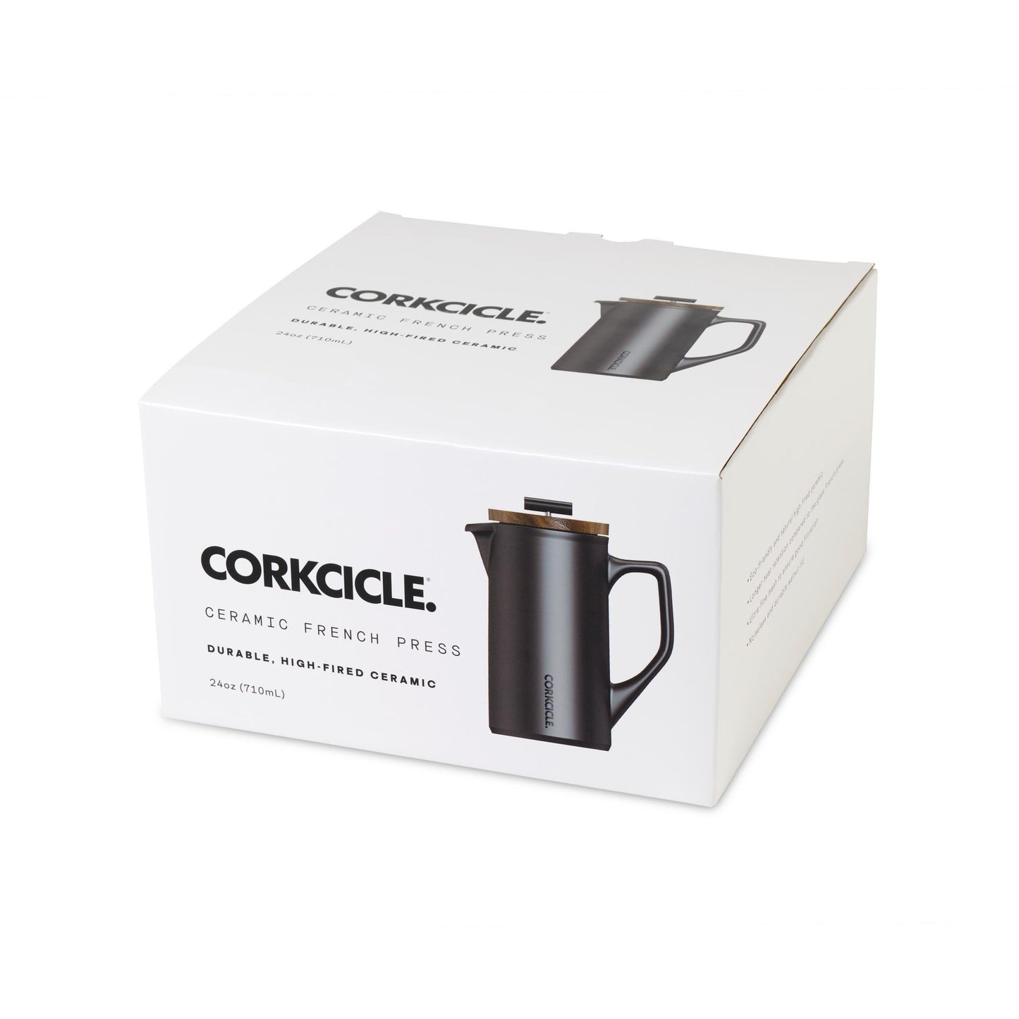 Matte Black CORKCICLE® Cafe French Press