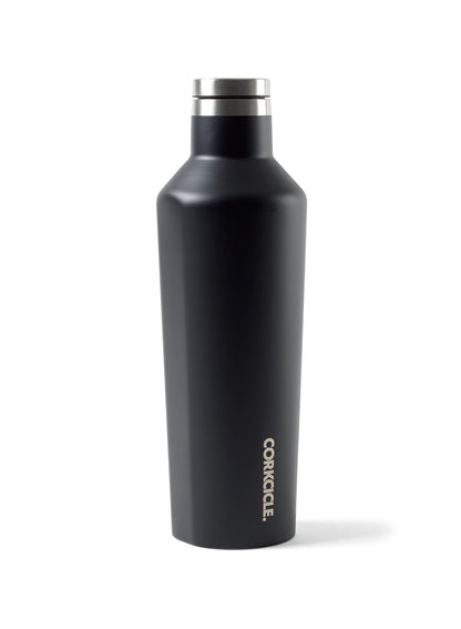 Matte Black CORKCICLE® Canteen - 16 Oz. plain