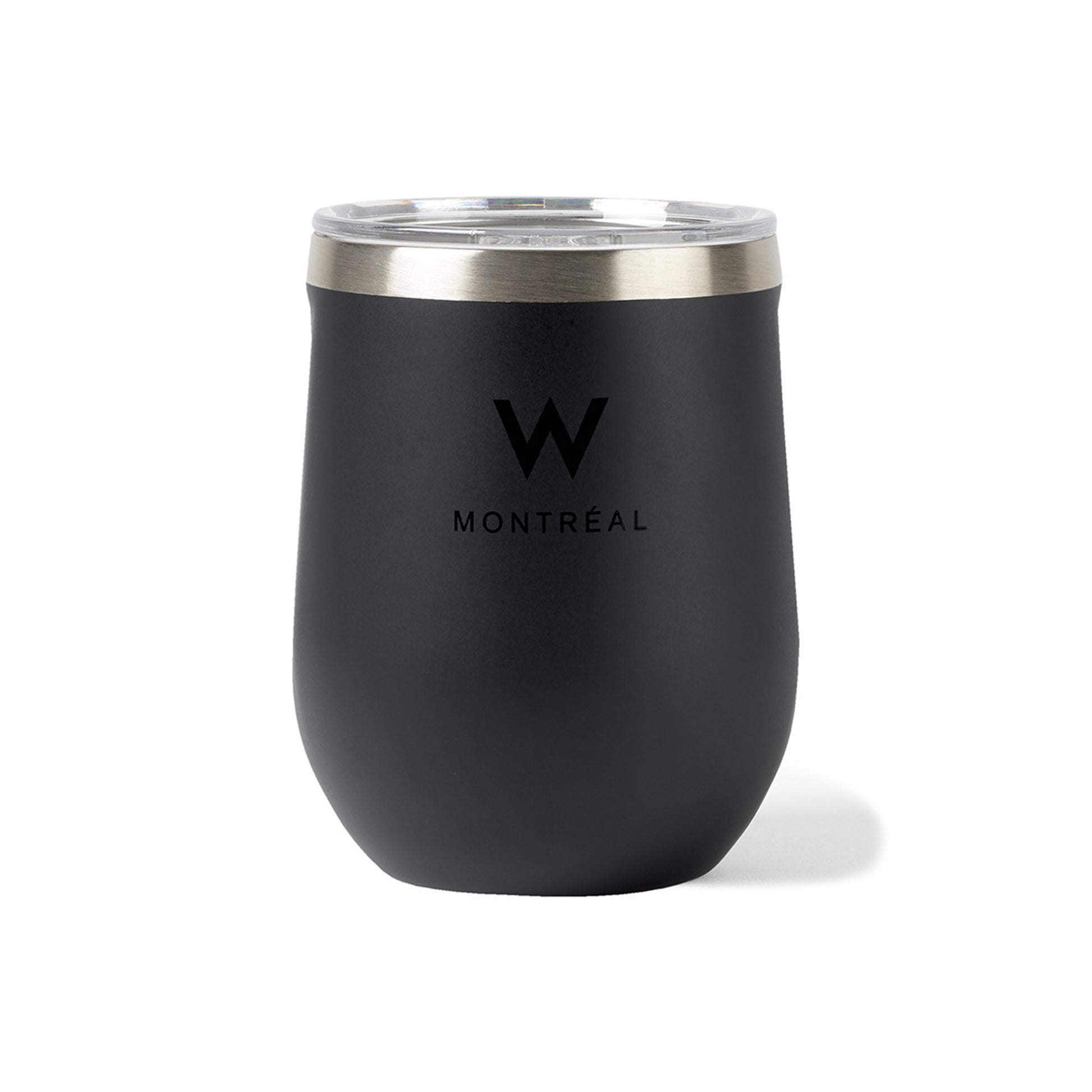 Matte Black CORKCICLE® Canteen & Stemless Wine Cup Gift Set