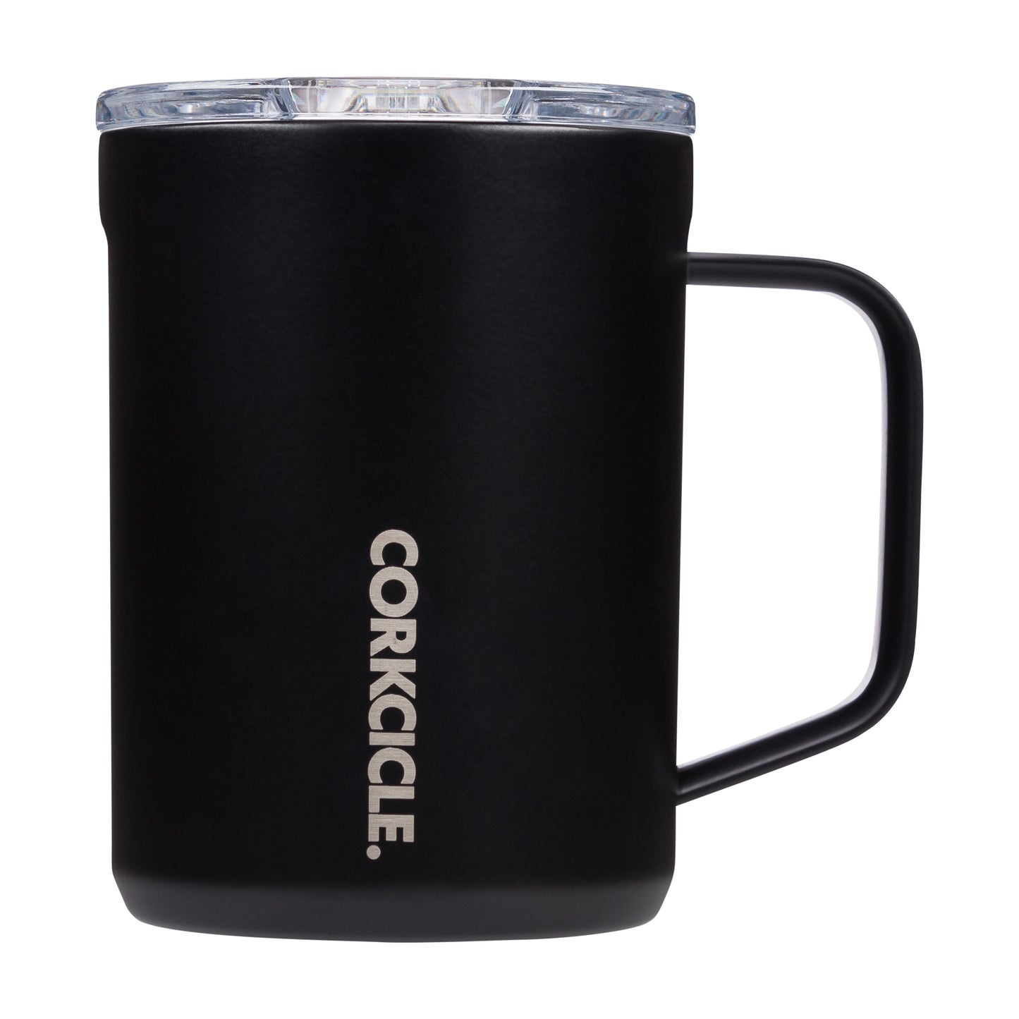Matte Black Corkcicle® Coffee Mug - 16 oz. plain