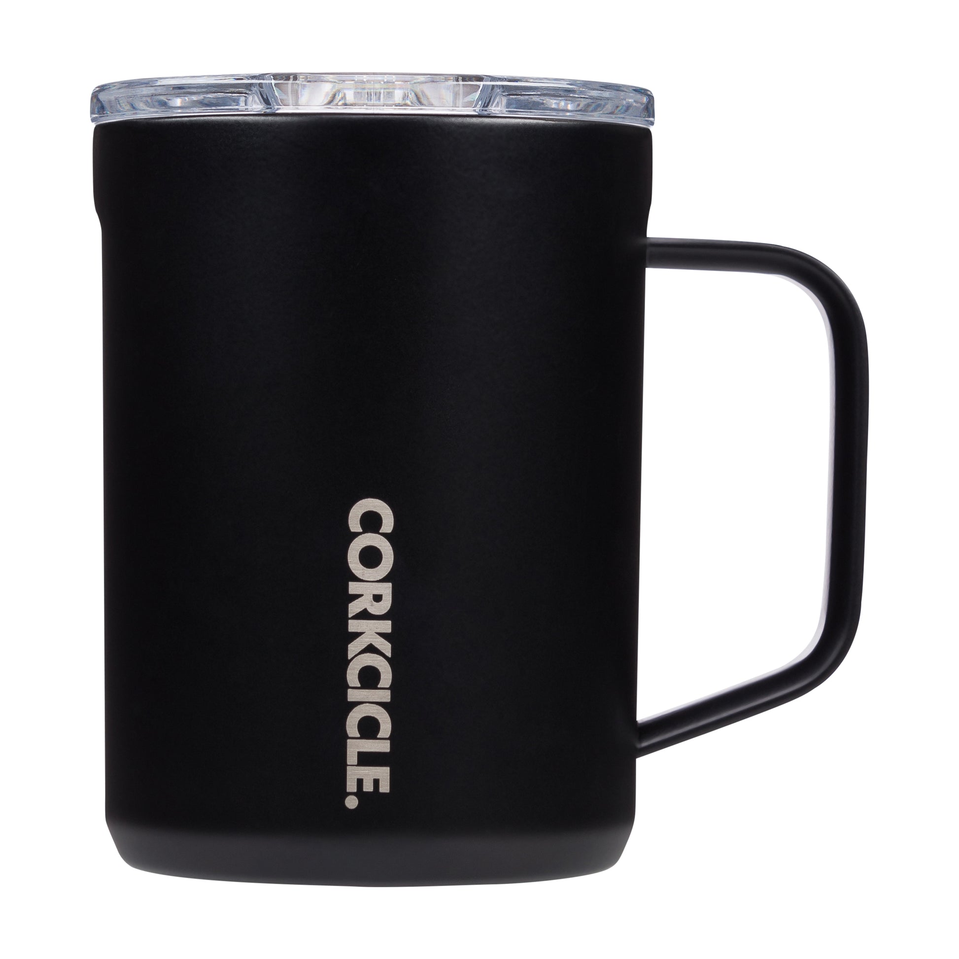 Matte Black Corkcicle® Coffee Mug - 16 oz. plain